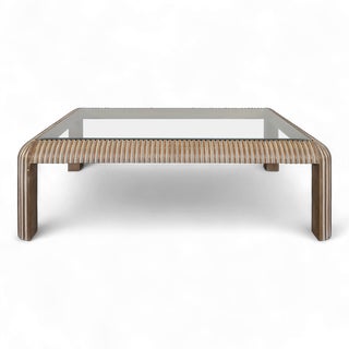 Vintage Italian Coffee Table, 1980s For Sale