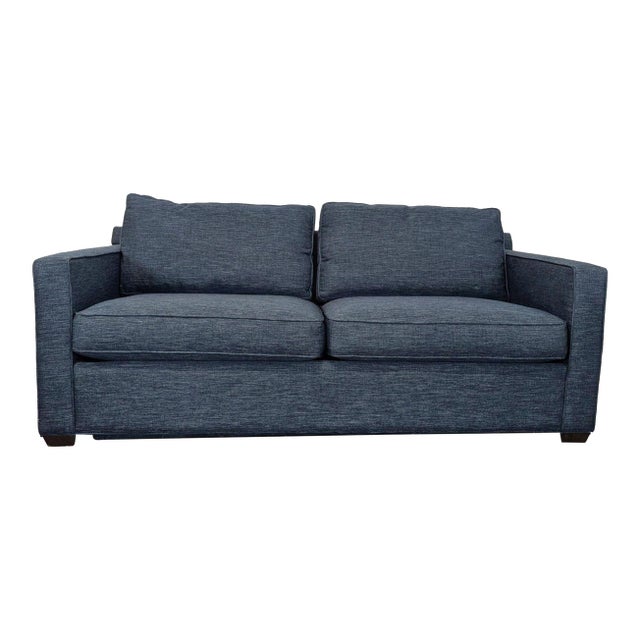 Crate & Barrel Davis Modern Sleeper Sofa – Comfortable and Stylish For Sale