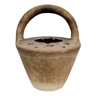 Traditional Berber Terracotta Pottery Vase For Sale