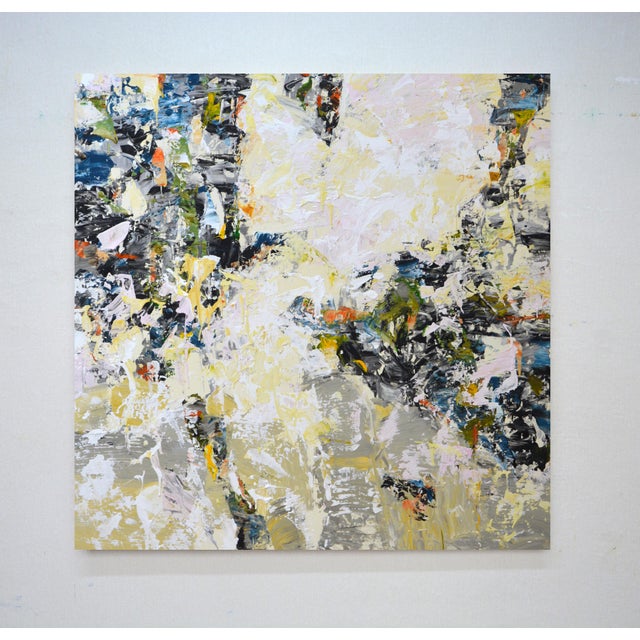 Artist Uladzimir Hurbo. In creating this piece, I embraced the dynamic interplay of chaos and calm. The vigorous strokes...