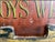 Wood Vintage 1960s Hand Painted "Dodgehouse" Tavern Trade Sign For Sale - Image 7 of 9