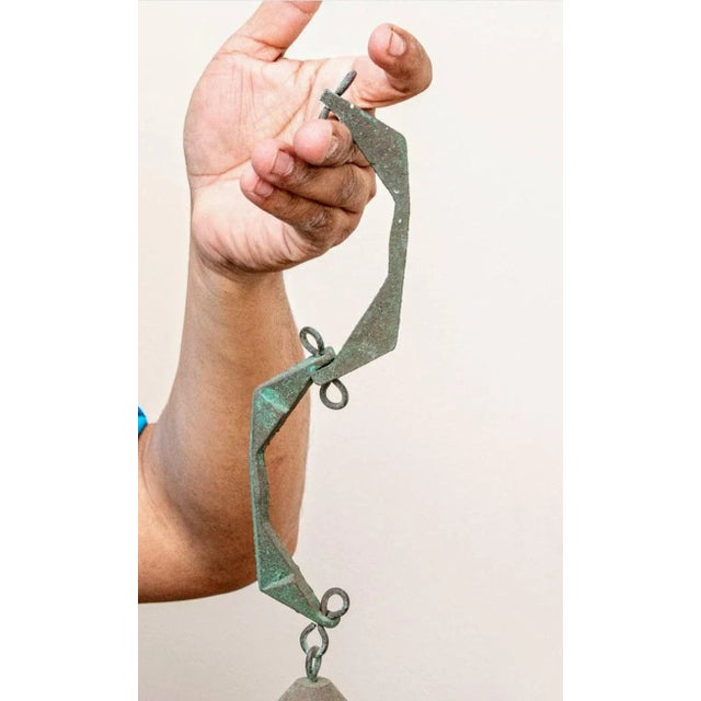 Paolo Soleri Mid-Century Italian Paolo Soleri Wind Chime Sculpture For Sale - Image 4 of 9
