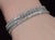 Authentic Roberto Coin 18k White Gold 2.08Cts Natural Diamond Flexible Link Bracelet For Sale - Image 10 of 17