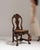 Wood 19th Century British Chestnut Brown Ceylon George I Colonial Chair with Rattan Seat For Sale - Image 7 of 15