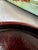 Round Black and Red Lacquerware Japanese Wooden Tray From Gump’s, San Francisco For Sale In Naples, FL - Image 6 of 9