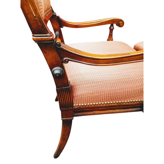 Traditional Own a Masterpiece of Classic American Craftsmanship With This Rare Set of Four Antique Hickory White Maple Armchairs. For Sale - Image 3 of 12