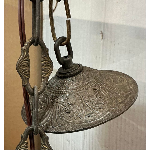 Antique Chandelier - French Louis XV Style Crystal & Bronze 6 Arm For Sale - Image 4 of 7