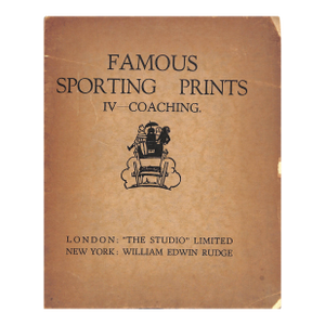 "Famous Coaching Prints IV - Coaching" 1927