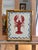 Illustration Lobster in Bamboo an Original Painting by Michelle Heimann . For Sale - Image 3 of 5