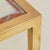 Late 20th Century Square Onyx + Brass Coffee Table, 1970s For Sale - Image 5 of 8