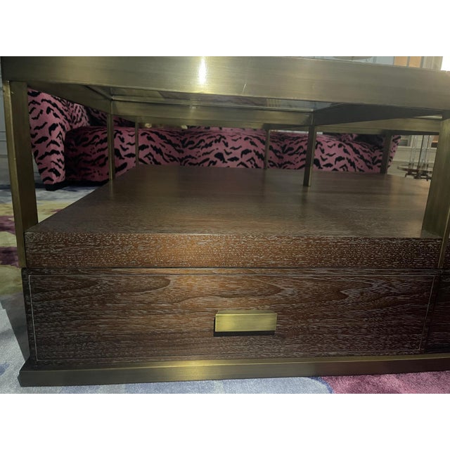 Contemporary Compton Cocktail Table by Lillian August For Sale - Image 3 of 5