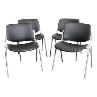 DSC 106 Chairs by Giancarlo Piretti for Castelli, 1965, Set of 4 For Sale
