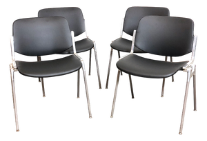 DSC 106 Chairs by Giancarlo Piretti for Castelli, 1965, Set of 4