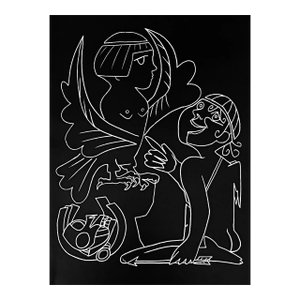 Francoise Gilot Lithograph Obnoxious Little Girl 1975