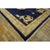 Textile 1930s Blue Navy Dragon Traditional Antique Chinese Peking Rug 8' X 10'10" Rug For Sale - Image 7 of 9