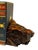 Contemporary Vintage Burl Wood Bookends Pair Live Edge Organic Modern Rustic MCM Heavy For Sale - Image 3 of 10