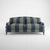 Not Yet Made - Made To Order Sophie Conran Felix 3 Seater Sofa in Woodland Navy/Olive Wide Stripes For Sale - Image 5 of 5