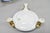 Early 20th Century Nippon Hand Painted Porcelain Blue Centerpiece Compote Bowl W/ Cottage & Geese For Sale - Image 16 of 18