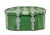 Mid 19th Century Swedish Green Painted Shaped Strong Box, 1850 For Sale - Image 5 of 6