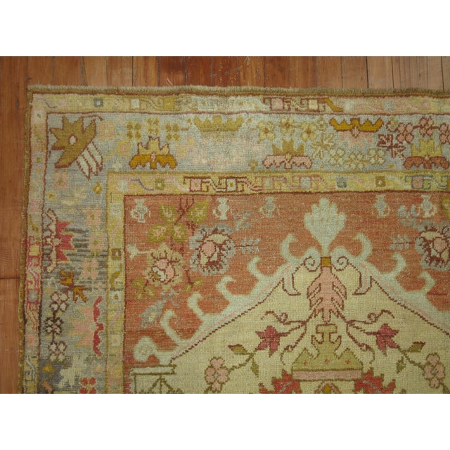 Turkish Antique Kula Rug - 4'5" x 6'10" For Sale - Image 4 of 7