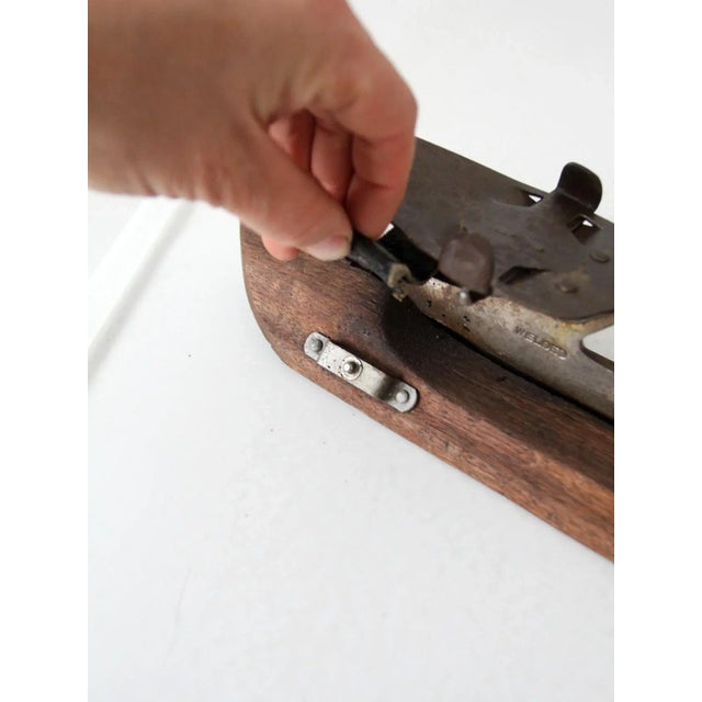 Wood Antique Ice Skates For Sale - Image 7 of 12