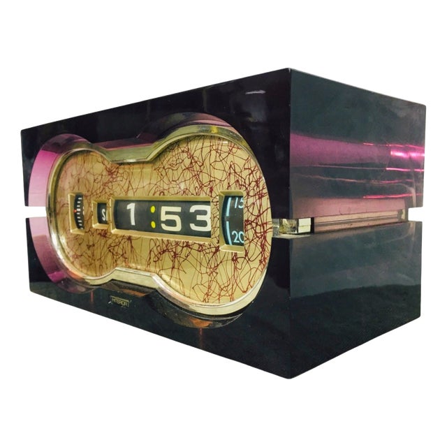 Space Age Japanese DS-100 Table Clock from Hiterior, 1970s For Sale