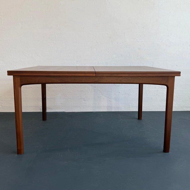 Mid-Century Modern 1960s Scandinavian Modern Flip Top Expanding Dining Table by Folke Ohlsson for Dux For Sale - Image 3 of 11