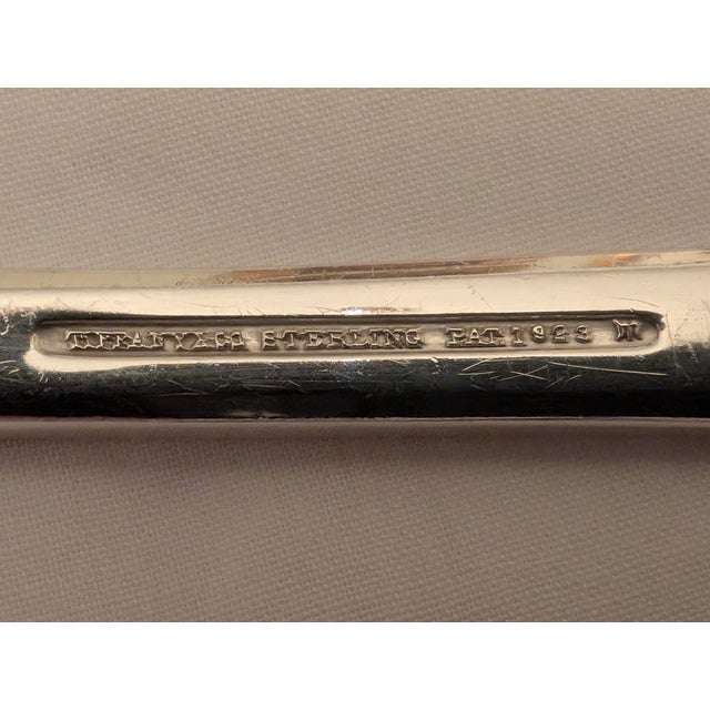 Silver 1970s Tiffany & Co. "Windham" Sterling Silver Serving/Salad Spoon For Sale - Image 8 of 11