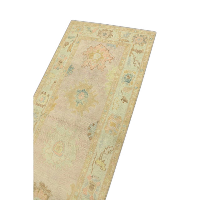 Early 21st Century Modern Turkish Oushak Rug 3' x 6'3" For Sale - Image 5 of 6