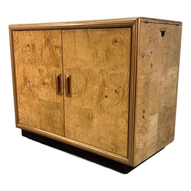 Henredon Scene Two Burl Server For Sale