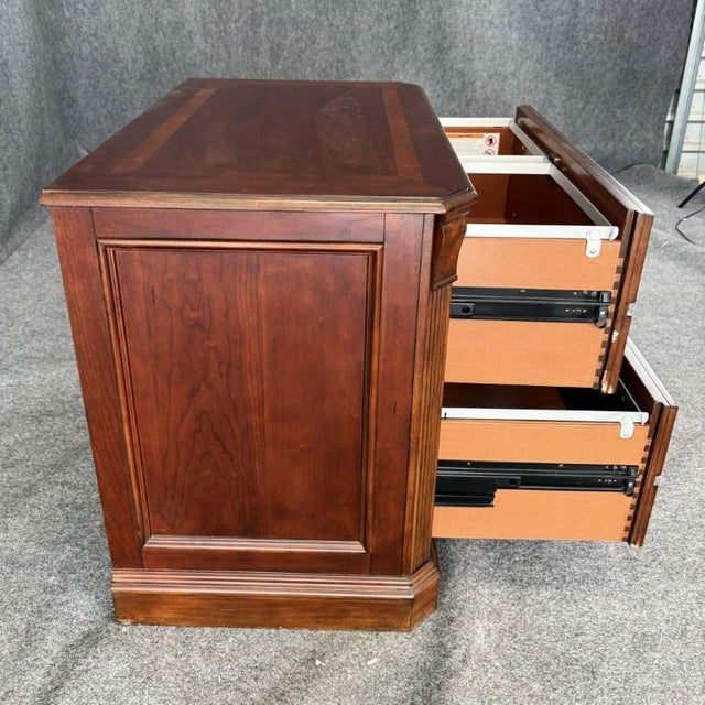 Hooker Furniture Brookhaven Two-Drawer Lateral File Cabinet For Sale In Raleigh - Image 6 of 12
