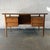 Mid-Century Modern Rare Vintage Danish Modern Floating Top Quarter-Sawn Oak Desk Gunnar Nielsen Tibergaard Attributed For Sale - Image 3 of 12