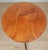 Antique Victorian English Round Tripod Side Table in Mahogany, 1890 For Sale - Image 3 of 8