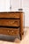 Italian Piemontese 1890s Three-Drawer Walnut Commode with Dark Green Marble Top For Sale - Image 4 of 18