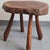 Wood Brutalist Side Table in Oak by Jean Touret for Marolles, 1970s For Sale - Image 7 of 14