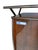 Wood 1950s Italian Mid-Century Modern Inlaid Portable Bar Cabinet on Wheels For Sale - Image 7 of 8