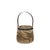 2020s Natural Wooden Pail Planter with Metal Handle Accent (Set of 2) For Sale - Image 5 of 5