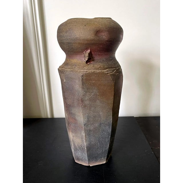 Wood-Fired Ceramic Vase by Paul Chaleff For Sale In Atlanta - Image 6 of 13