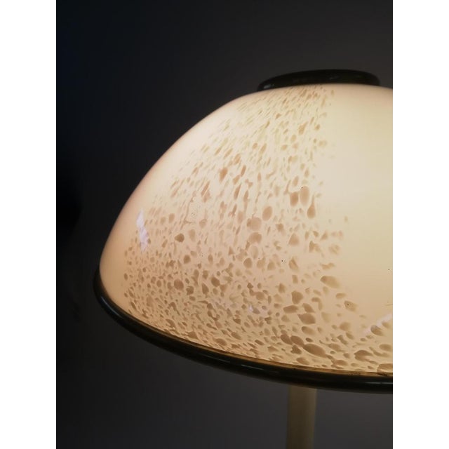 1970s Italian Floor Lamp in Brass and Artistic Murano Glass attributed to F. Fabbian, 1970s For Sale - Image 5 of 18