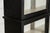 Large 19th Century English Ebonised Pine Glazed Display Cabinet, 1890 For Sale - Image 15 of 18