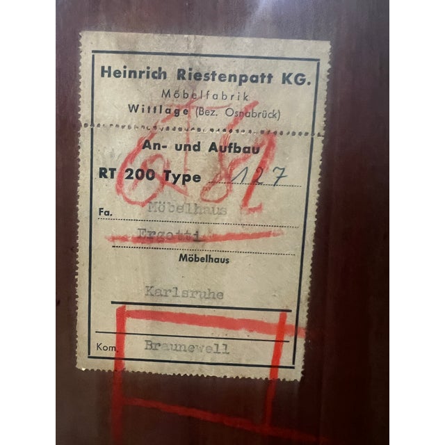 Mid-Century Modern Sideboard by Heinrich Riestenpatt, 1960s For Sale - Image 11 of 13