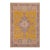 Shabby Chic 1990's Vintage Yellow/Grey Wool Rug - 9'10'' X 12'7'' For Sale