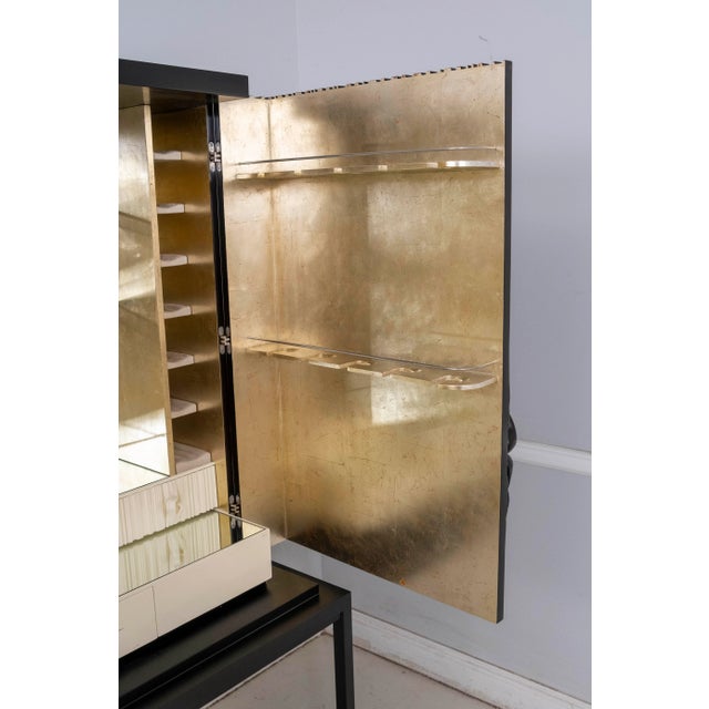 Christopher Guy Chez Harrods French Art Nouveau Bar Cabinet For Sale - Image 12 of 18