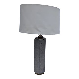 Concrete Table Lamp by Regina Andrew For Sale