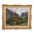 Irish Highlands Landscape Oil Painting in Ornate Frame For Sale