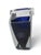 Baccarat Crystal Cobalt Blue Oceanie Kaleidoscope Stopper Sculpture Vase For Sale - Image 9 of 18