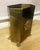 Hollywood Regency Vintage Brass Neo Classical Wastepaper Basket For Sale - Image 3 of 5