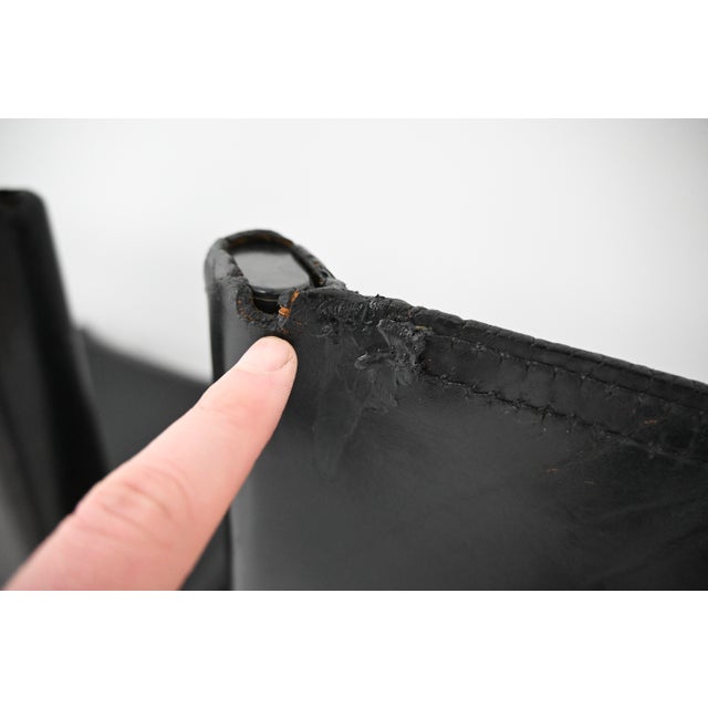 Monk Dining Chairs by Afra and Tobia Scarpa for Molteni, 1970s, Set of 6 For Sale - Image 12 of 13