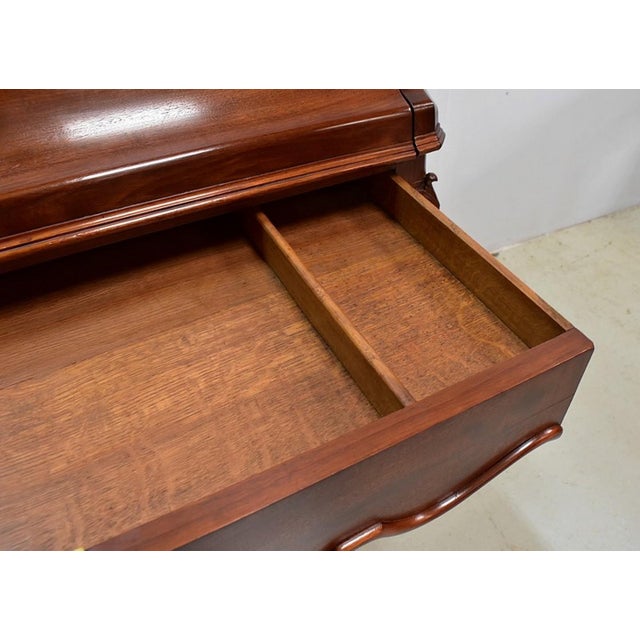 Small Napoleon III Mahogany Desk, 19th Century For Sale - Image 17 of 18