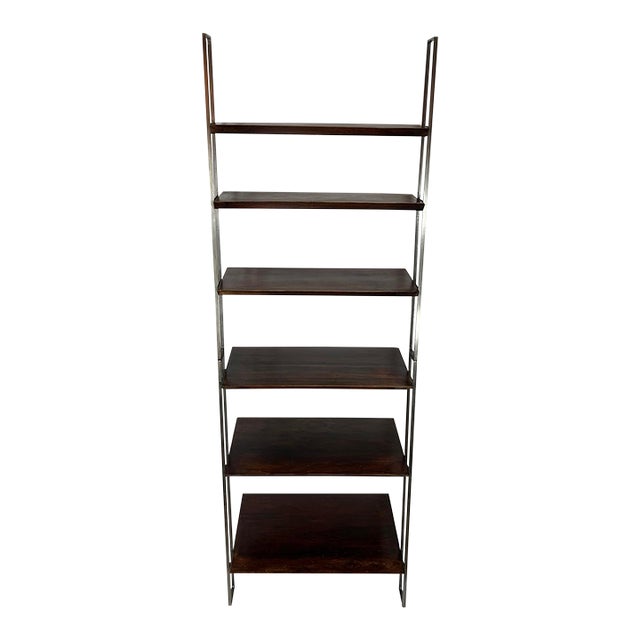 Modern Style Leaning Bookshelf Chairish
